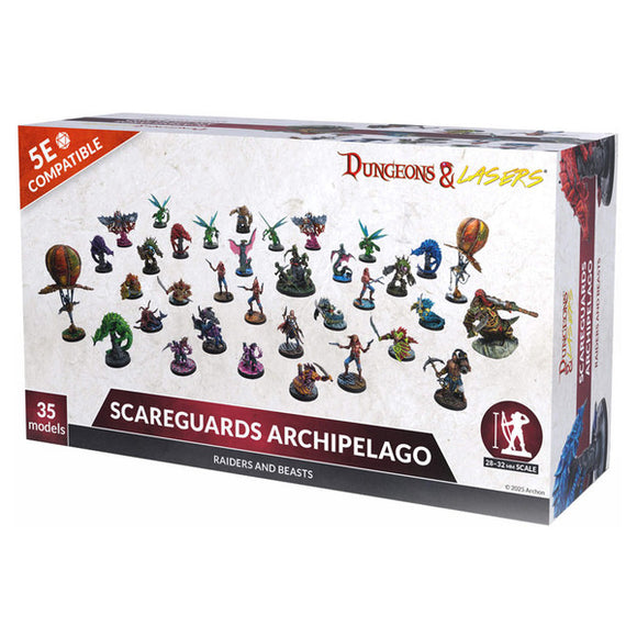 Dungeons & Lasers: Raiders And Beasts Of Scareguards Archipelago