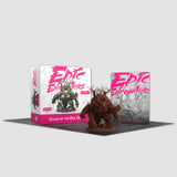 Figurine of a creature with 'Epic Encounters' packaging on a gray background