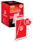 Evoretro magnetic card holder with packaging on a white background