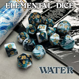 Dungeon Crawl Classics Dice: Elemental Dice - Water