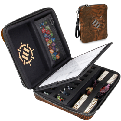 Enhance: RPG Organizer Case Collector's Edition Brown