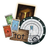 Board game components for Exit The Mysterious Museum