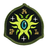 Eye Of Shoggoth Shield Embroidered Patch: Iron-on