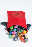 Foam Brain Games: Dice Bag - Red D20