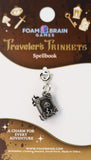 Charm for every adventure on a Foam Brain Games branded card