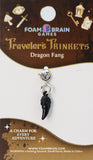 Dragon Fang charm on Foam Brain Games packaging