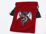 Dice Bag: Black Dragon