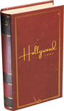 Red book with 'Hollywood 1947' on the cover