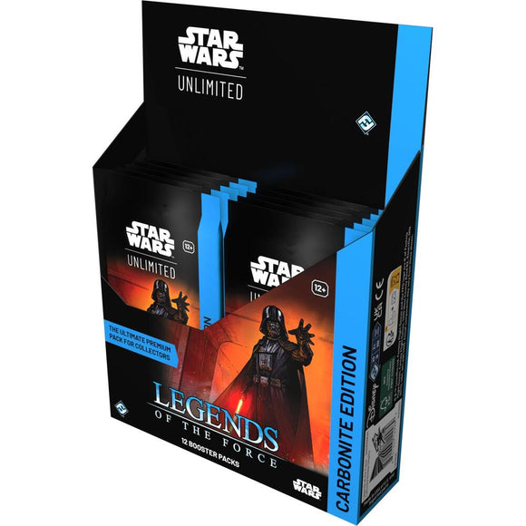 Star Wars: Unlimited - Legends of the Force Carbonite Booster Display Box