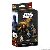 Star Wars Legion Rebel Specialists toy figure packaging on a white background