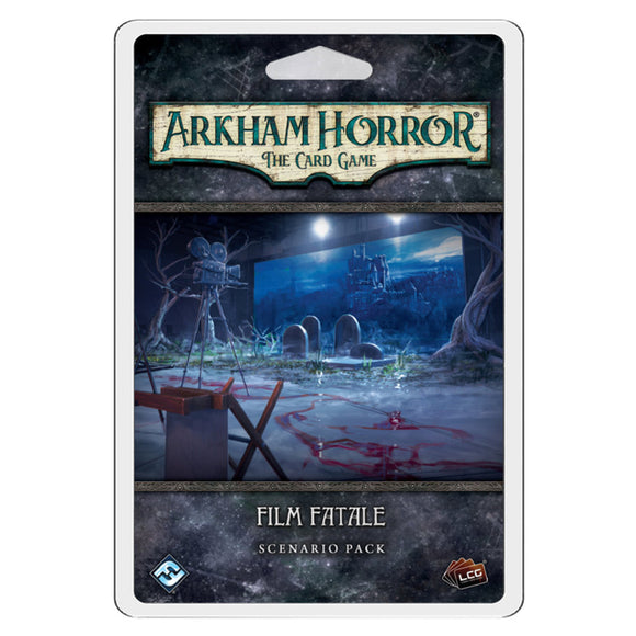 Arkham Horror The Card Game Film Fatale scenario pack packaging