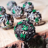 Forged Gaming: Hollow Metal 7ds - Sylvan Spheres - Silver/Green