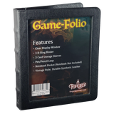 Game-Folio RPG Binder and Character Journal: Black