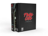 Black box with 'Final Girl' text and a smaller box inside on a white background
