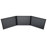 Premium Game Master Screen - Landscape Edition - Black