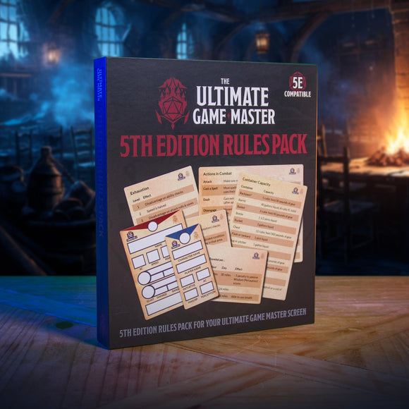 Ultimate Game Master Screen - Rules Pack (5E)