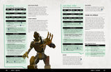 Gamebook page with a robot figure and text on a white background