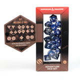 D&D: Adventure Dice Set - Fighter Blue