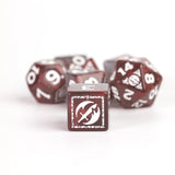 D&D: Adventure Dice Set - Fighter Red