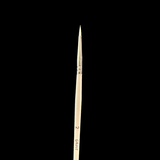 Paintbrush with size 2 on a black background