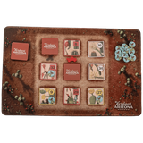 Set of themed playing cards with Verduni Arizona branding on a matching card holder.