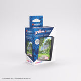 Box of Magic: The Gathering Spider-Man premium art sleeves on a white background