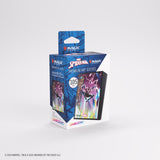 Box of Marvel Spider-Man premium art sleeves with Gamegenic branding on a white background