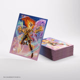 Fantasy trading cards with colorful artwork on a white background