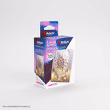 Two boxes of Magic: The Gathering card sleeves on a white background