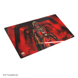 Mouse pad with Darth Vader design on a white background