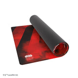 Roll of red and black mat with 'Star Wars' branding on a white background