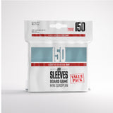 Pack of Just Sleeves board game sleeves with a white background