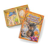 Board game box titled 'Another Man's Treasure' with a deer illustration on a white background