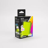 GameGenic Card Sleeves: Matte Prime Sleeves - Lime (100)