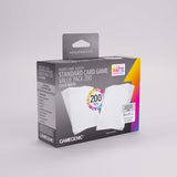 Box of Gamegenic standard card game sleeves on a gray background