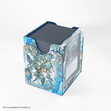 Card holder with dragon design on a white background