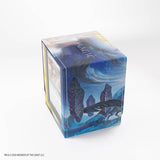 Card game box with fantasy design on a white background