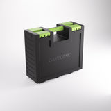 Black and green Gamegenic storage box on a white background