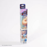 Card game playmat packaging with shell design on a white background