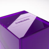 GameGenic Bastion 100+ Card Convertible Deck Box - XL Purple