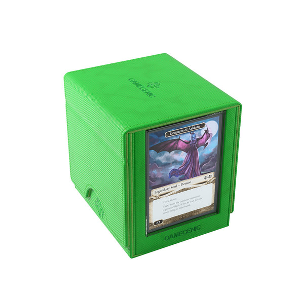 GameGenic Sidekick Pro 100+ Card Convertible Deck Box - XL Green