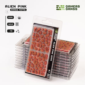 Gamers Grass Tufts: Alien Tufts- Pink 6mm- Wild