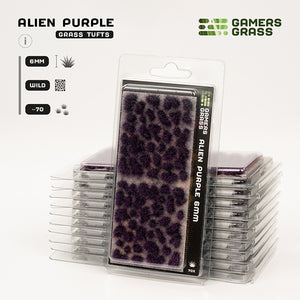 Gamers Grass Tufts: Alien Tufts- Purple 6mm- Wild