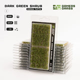 Gamers Grass Tufts: Dark Green Shrubs- Wild