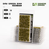 Gamers Grass Tufts: Dry Green 6mm- Wild