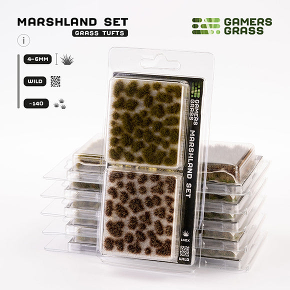 Gamers Grass Tufts: Marshland Set- Wild