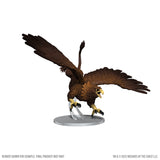 Detailed griffon figurine on a white background