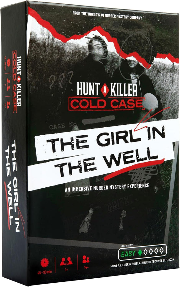 Box for 'Hunt a Killer Cold Case: The Girl in the Well' murder mystery game