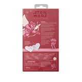 Star Wars The Black Series Ewok Valentine's Day action figure packaging on a white background