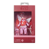 Star Wars action figure in packaging with red and white design